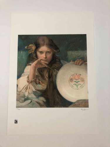 Alphonse mucha off set - mucha,