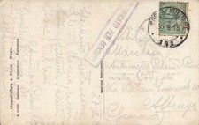 CARTOLINA VIAGGIATA CON POSTA