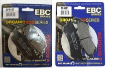 COPPIE PASTIGLIE FRENO ANT POST EBC HONDA SILVER WING 400