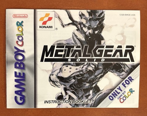 Metal gear solid nintendo - metal,