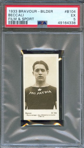 1933 bravour bilder sport card - bilder,
