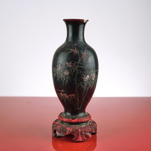Vaso giapponese legno - giapponese, in