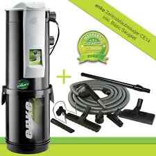 enke Aspirapolvere Centralizzato CE14 - Dual Cyclone - Senza Sacco con Tubo Aspirazione e Ugelli
