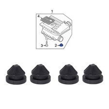 4 pezzi per padella a sfera VW