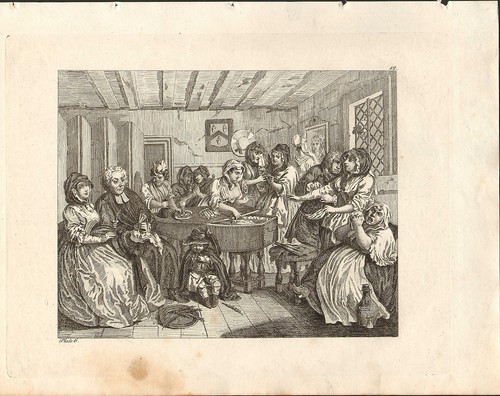 1818 hogarth georgiano - hogarth, rame