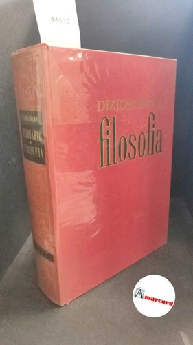 Nicola abbagnano dizionario - nicola, abbagnano.