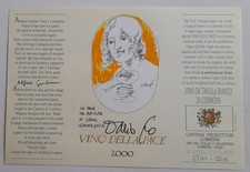 ETICHETTA VINO PACE 2000