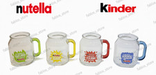 4 Tazze Mug Nutella Ferrero in vetro colorato by Borgonovo 2025