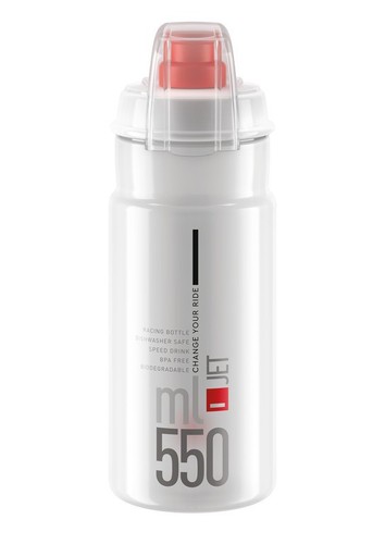 Elite borraccia jet plus 550ml - elite,