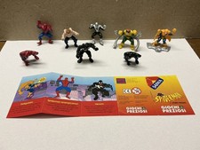 SPIDERMAN SAIWA SERIE COMPLETA CON CARTINA 1996 RARA