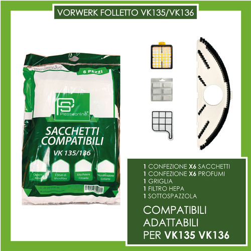 Ricambi folletto 135 136 - ricambi,