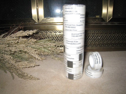16mm film non perforated clear