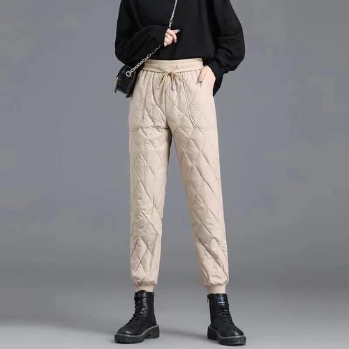 Pantalone donna imbottito