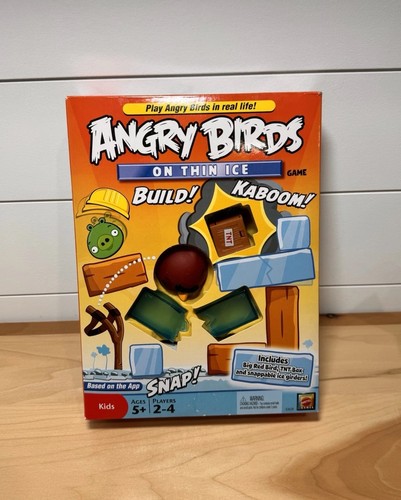 Mattel angry birds thin ice - angry, on