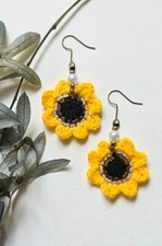 Orecchini girasole