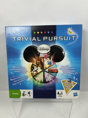 Trivial pursuit disney for all - trivial,