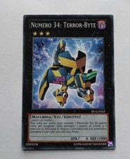 Carta numero 34  YU-GI-OH in italiano - TERROR BYTE - pari al nuovo