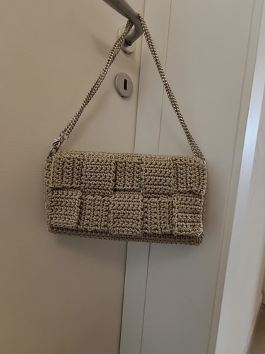 Borsa realizzata mano con - borsa,