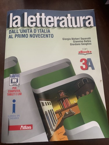 Letteratura 3b - letteratura, 3a+3b