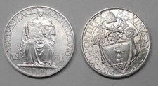 VATICANO 1 Lira dal 1947 al 1977