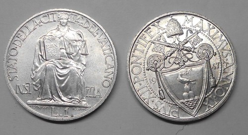 Vaticano lira dal 1947 - 1,