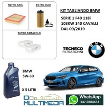 KIT TAGLIANDO FILTRI 5 LT OLIO