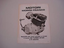 advertising Pubblicità 1971 MOTORE FRANCO MORINI 50 TURBO STAR