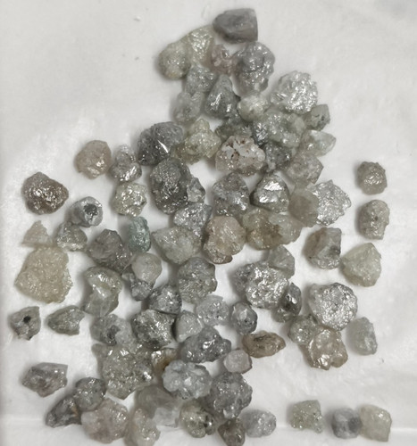 Lotto diamanti grezzi naturali