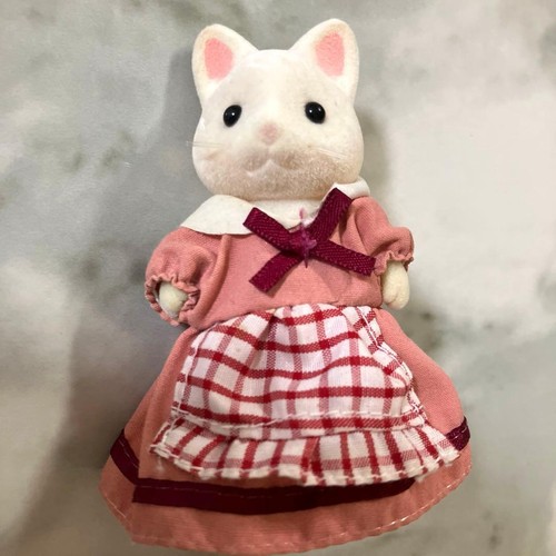 Gatto persiano bianco madre