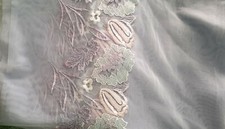 LOTTO IN STOCK di tulle e balza ricamato Circa 200 mt, di alta qualità 