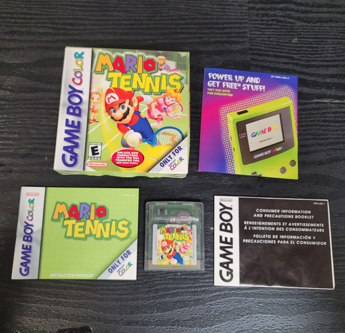 Mario tennis nintendo gameboy - tennis,