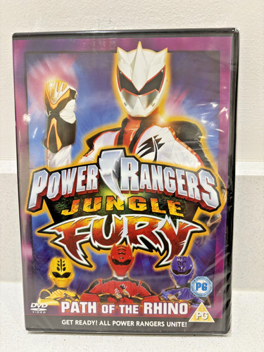 Power rangers dvd jungle - jungle, fury