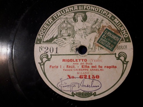 Giri giuseppe anselmi - 78, giri-10"giuseppe
