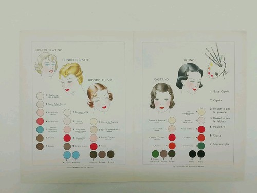 Rara tavolozza trucco vintage - rara,