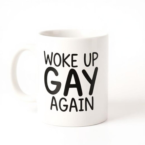Tazza caffè svegliati - tazza, gay