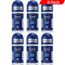 6x Nivea Deodorante Roll-On