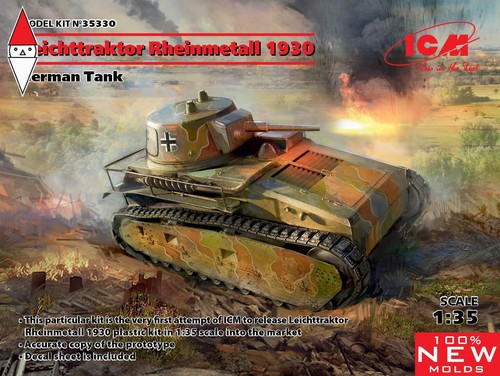 Icm leichttraktor - 1/35,