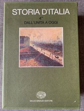 Storia d'Italia Einaudi Volume 4** Dall'Unità ad oggi  1975