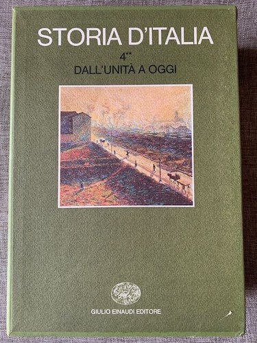 Storia italia einaudi - storia, volume