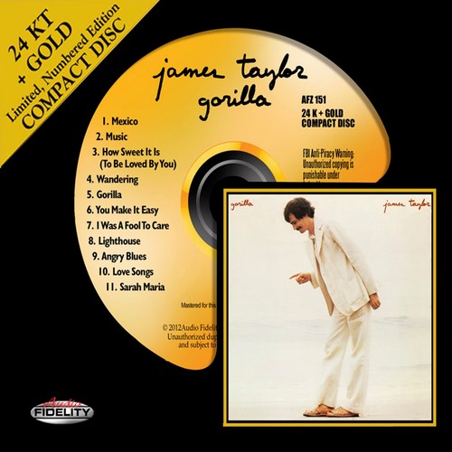 James taylor gorilla audio - taylor,