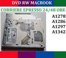 PANASONIC DVD RW CD RW MACBOOK PRO A1278 A1286 A1342 A1297 MASTERIZZATORE UJ898