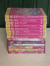 DVD LOTTO BARBIE 14 DVD ANIMAZIONE 