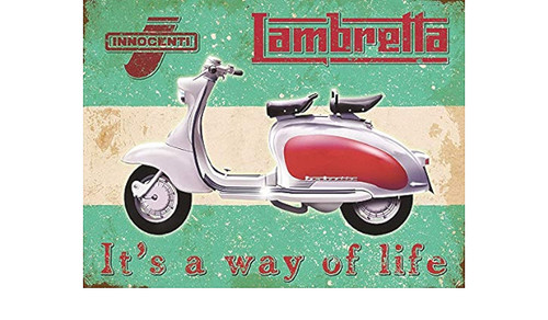 Targa lambretta way of - lambretta,