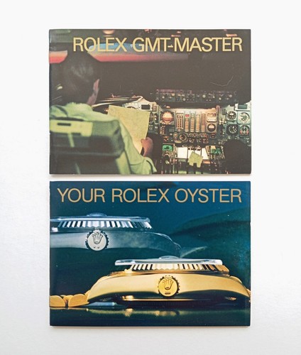 Rolex gmt master set booklet - set,