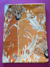 Tissu ancien Romanex Boussac décor Villon larg 120 cm x H 160  cm réf C357