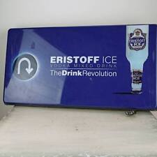INSEGNA PUBBLICITARIA RETROILLUMINATA ERISTOFF ICE VODKA