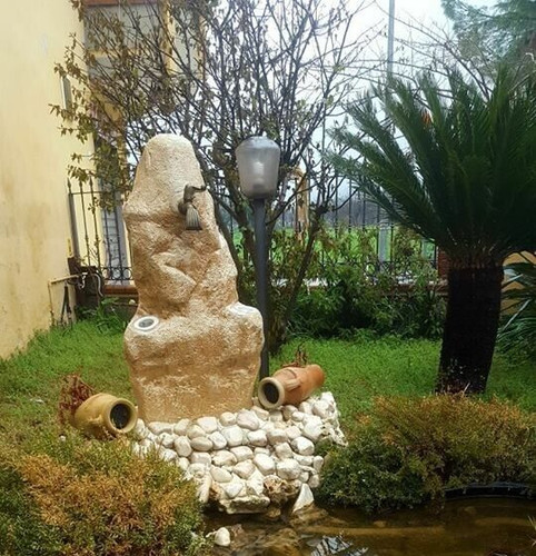 Fontana colonna effetto - fontana, a