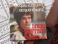 LUCIO BATTISTI " ACQUA AZZURRA
