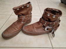 Stivaletti Country in Pelle
