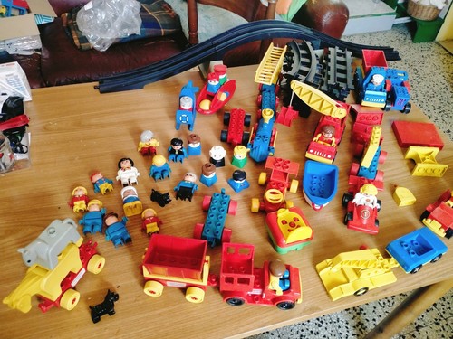 Lotto lego duplo vintage treno - lotto,